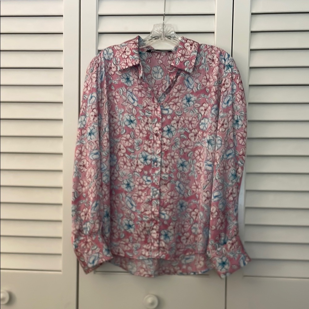Zara Floral Blouse